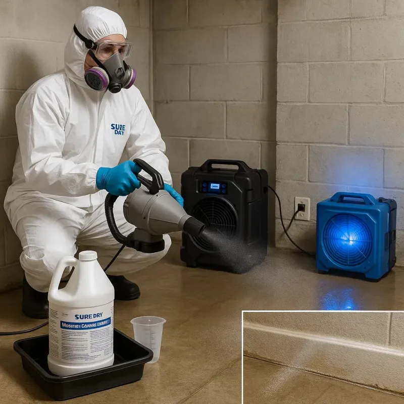 Sanitization and Odor Removal process in Ironwood, MI