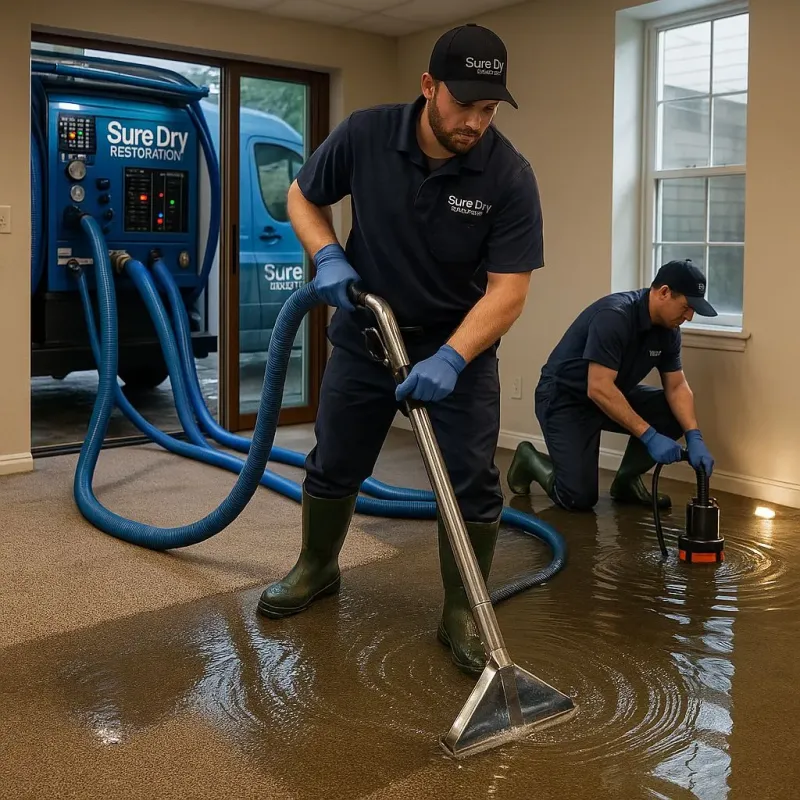 Water Extraction and Removal process in Ironwood, MI